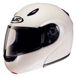   CL MAX CLMAX FLIP UP PEARL WHITE SIZE:XXL MOTORCYCLE Full Face Helmet