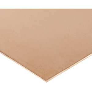 Bronze 220 Sheet, ASTM B36, 11/64 Thick, 12 Width, 48 Length 