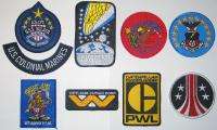 Aliens Movie Logos Embroidered Patch Set of 9, UNUSED  