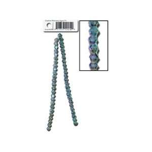  Sweet Beads EWC Bead Glass Xtal Bicone 4mm Green 50pc (3 