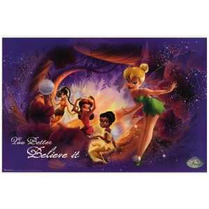  Disney Fairies   You Better Believe it   Family   Poster 