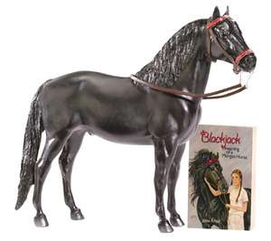 Breyer Traditional Blackjack Model & Book Set 1288 NIB!  