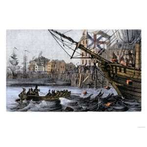  Boston Tea Party, a Protest against British Taxes Before 