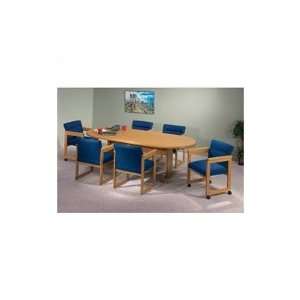  Contemporary Series 96 Oval Conference Table (Trestle 