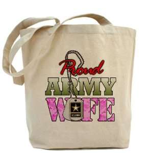  Tote Bag Proud Army Wife: Everything Else