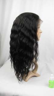front lace wig indian remy human hair 14 1b# body wave  