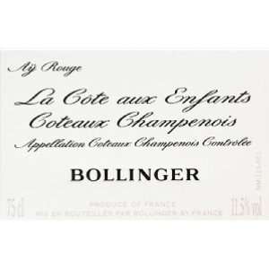    2002 Bollinger Cote Aux Enfants 750ml Grocery & Gourmet Food
