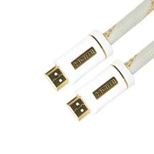   ray   Xbox 360 (White & Gold with Stylish White Finish Cable) 6FT (2M