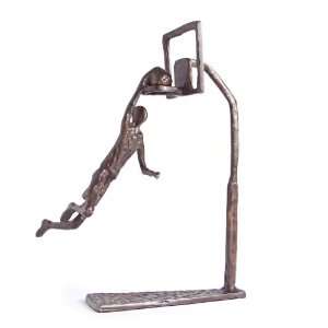 Basketball Dunk Bronze Sculpture