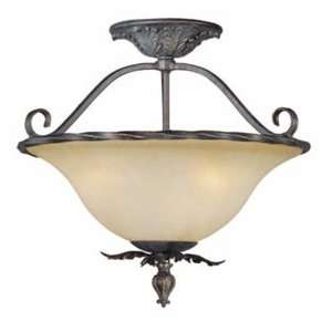  World Imports   7273 89  3 Lt. Semi Flush Fixture 