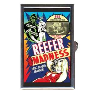 REEFER MADNESS MARIJUANA 1936 Coin, Mint or Pill Box Made in USA