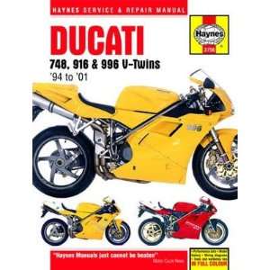  Haynes Manual   Ducati 748 916 996 1994 2001 Automotive