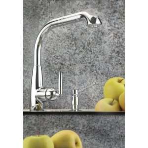  Mico 7766 CP Kitchen Faucet W/ Pullout Spray