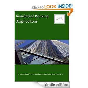 Investment Banking Applications (Bizle Professional Series) Essvale 
