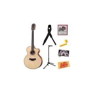 : Taylor LKSM 12 Leo Kottke Signature Model 12 String Acoustic Guitar 