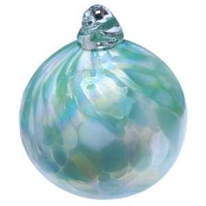  Colorful Dreams Blown Glass Ornament Greens