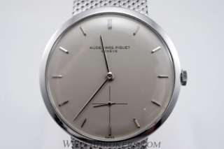 Classic Audemars Piguet 18K Gold Mens Manual Wrist Watch No Reserve 