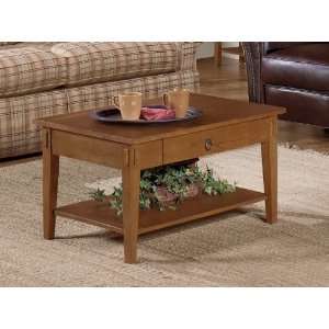  The Simple Stores 8010 01   Rectangular Coffee Table (Oak 