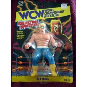    WCW STING Series 1 Wrestling Action Figure WWF WWE: Toys & Games