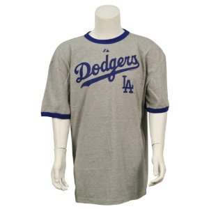   Angeles Dodgers Sport MLB T Shirt   Gray / Blue Tip: Sports & Outdoors