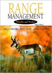 Range Management Principles and Practices, (0130474754), Jerry L 