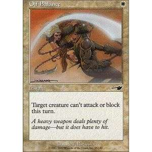  Magic the Gathering   Off Balance   Nemesis Toys & Games