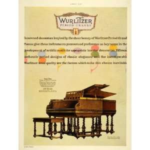  1927 Ad Wurlitzer Period Grand Piano Apollo Reproducing 