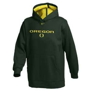  Nike Oregon Ducks Green Youth Big Play Hoody Sweatshirt 