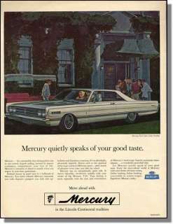 1966 Mercury Park Lane 2 Door Hardtop Car Ad  
