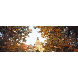  Buildings Viewed Through Trees, Bietigheim, Baden Wurttemberg 