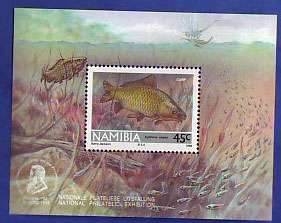 Namibia 1992 Fish. Carp. S/S MNH VF  