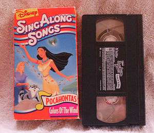 Disneys Sing Along Songs   Pocahontas: Colors of the Wind (VHS, 1995 