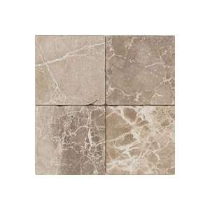  Tumbled Natural Stone 1 Field Tile Emperado Light 4x4in 