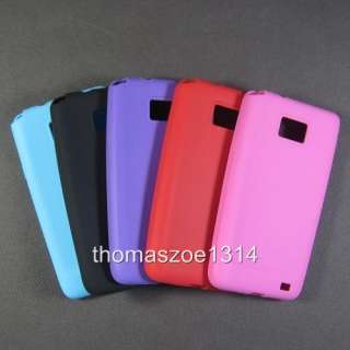 Silicone Gel Case Cover For Samsung I9100 Galaxy S II 2  
