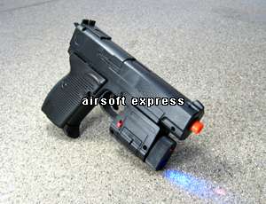   Airsoft Spring Guns Combo Set AK47 Rifle Uzi Pistols Handgun w/ 1K BBs