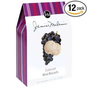Biscuits, Red Wine, 6 Ounce Boxes (Pack of 12):  