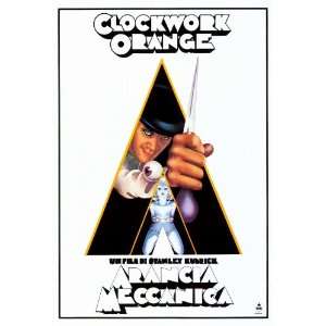  A Clockwork Orange (1972) 27 x 40 Movie Poster Italian 