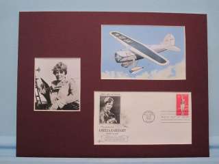 Honoring Aviatrix Amelia Earhart & First Day Cover  