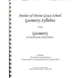  Mother of Divine Grace 10th Grade Geometry Syllabus