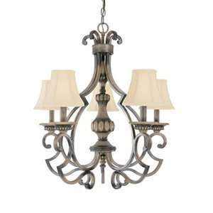  Classic Lighting 92705 HRW Westchester 5 Light Chandelier 