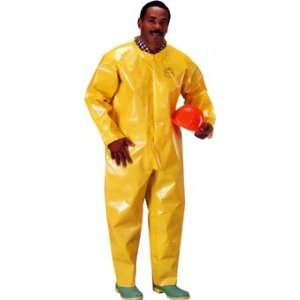 Tychem 9400 Standard Suit with Zipper Front (6 per case) Large:  