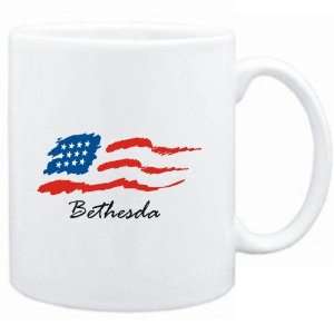  Mug White  Bethesda   US Flag  Usa Cities: Sports 