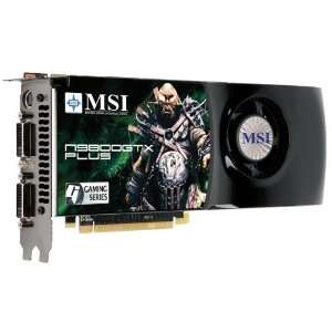  MSI Nvidia N9800GTX Plus Pcie 512M DDR3 2DVI VGA Tv out 