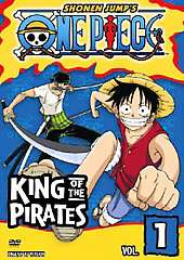 One Piece   Vol. 1: King of Pirates (DVD, 2006, Edited; Dubbed)