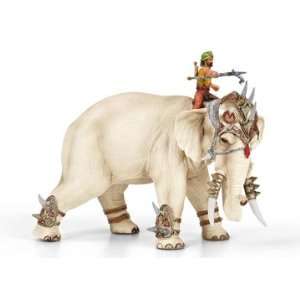  Schleich   Mighty Fighter on Elephant Toys & Games