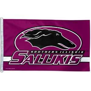  NCAA Southern Illinois Salukis 3 by 5 foot Flag: Sports 