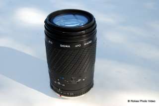 Olympus Sigma 180mm f5.6 lens OM APO macro manual focus  