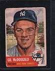 1953 Topps 43 Gilbert James McDougald New York Yankee  
