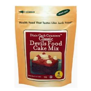 Carb Counters Cake Mix, Devils Food, 4.9 oz.  Grocery 