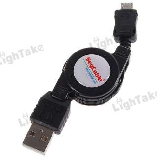 NEW 60CM Retractable USB to Micro 5P Data/Charging Cable  